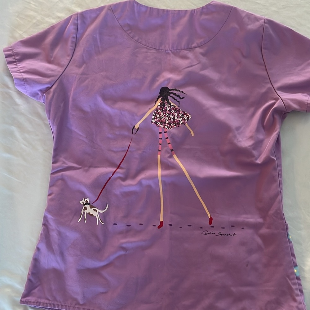 Health Pro Scrub Top XS - Picture 6 of 8